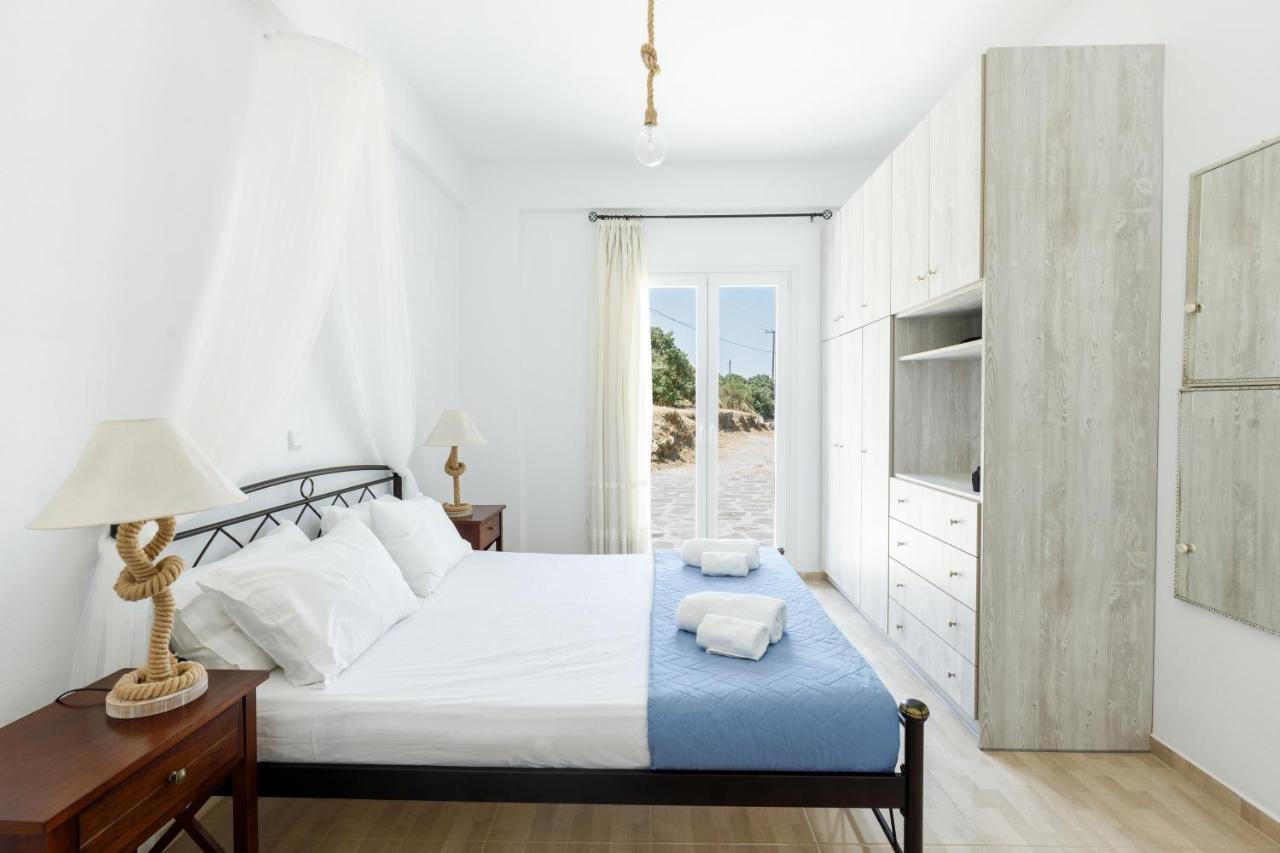Cycladic Villa With Sea View! Ioulis Exterior foto