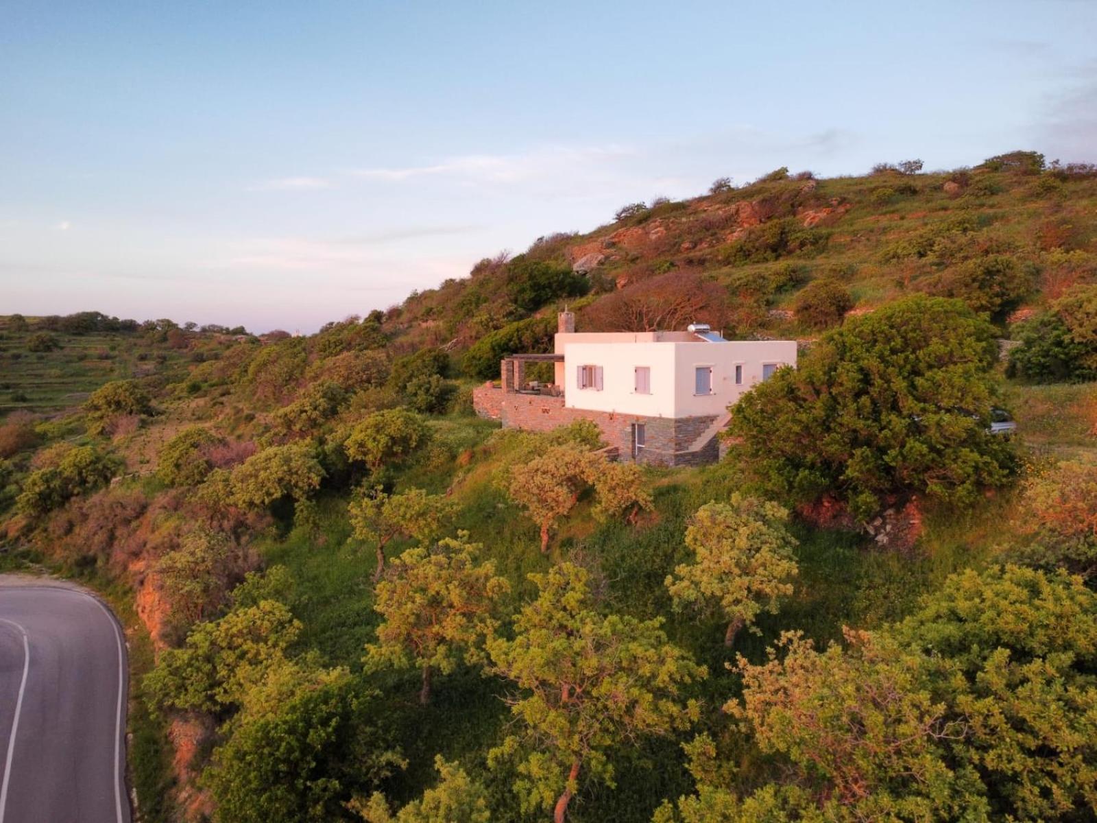 Cycladic Villa With Sea View! Ioulis Exterior foto
